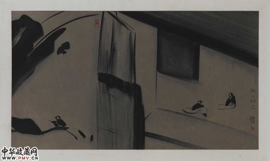 作品《故人相念》