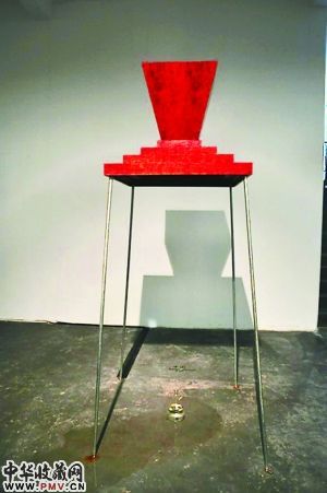 ▲《感知增生――中法媒体艺术交流展》将在华・美术馆展出，图为徐文恺作品《水测》。（资料图片）