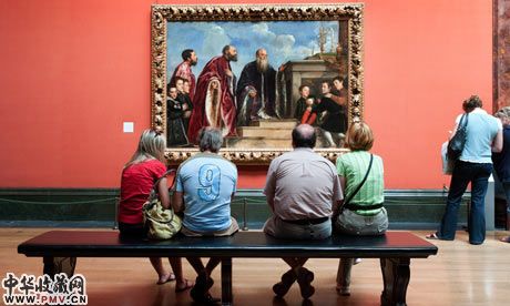 英国国家美术馆展厅