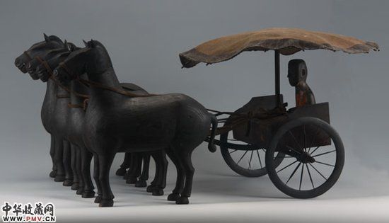 展品四马车