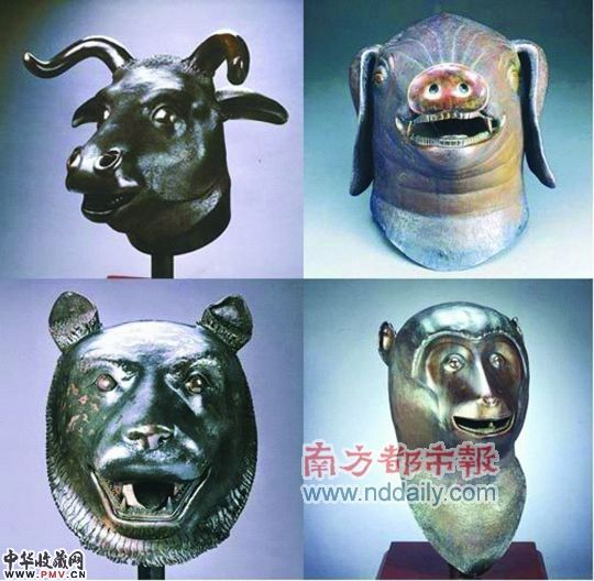 圆明园4大兽首下周亮相东莞