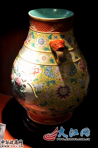 陶瓷作品:福在眼前 陶瓷作品:福在眼前
