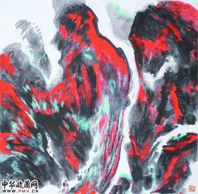 心像（国画）罗一平