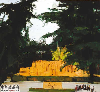 首义公园（作者：陈树东　尺寸：110cm×100cm）
