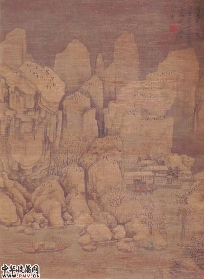 藏于云南省博物馆的《剡溪访戴图》 