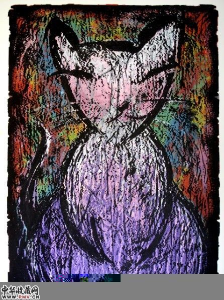 史健苹作品【乖猫】