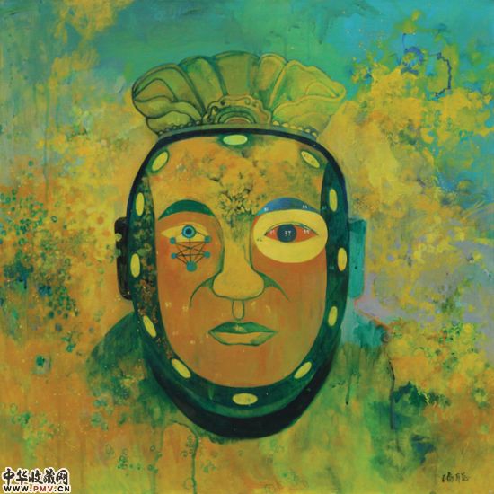 《新解》布面丙烯  60cm×60cm