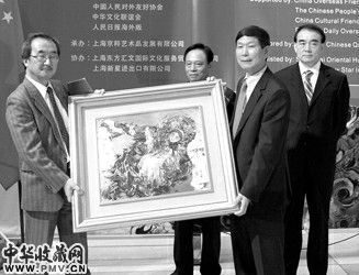 画展开幕现场 张黎明 摄 张黎明