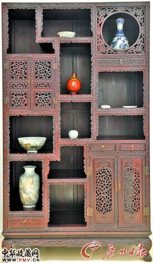 精美的红木家私。