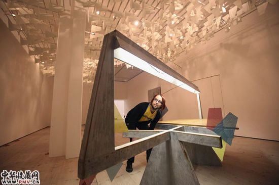  Martin Boyce的作品“Do Words Have Voices” 