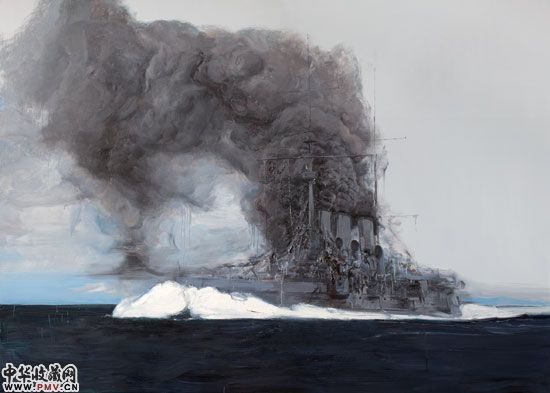 张新权作品《阿芙乐尔舰》