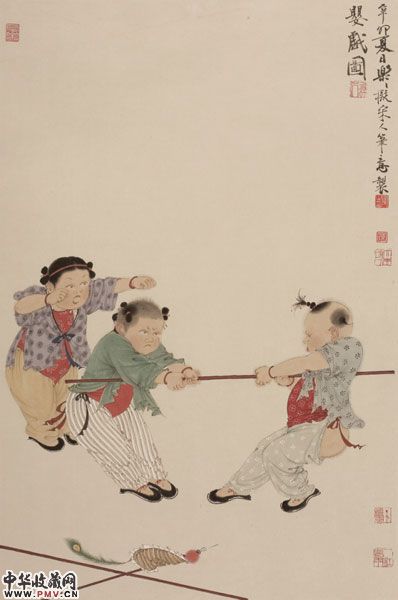 徐乐乐《婴戏图》