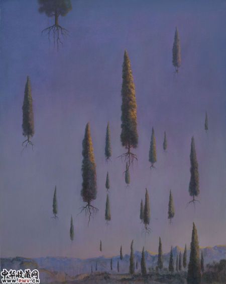 天空1 2010 100x80 布面丙烯