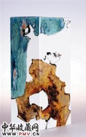 旅日艺术家尉涧松展高温窑变绝技 