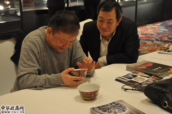 王刚现身东正预展