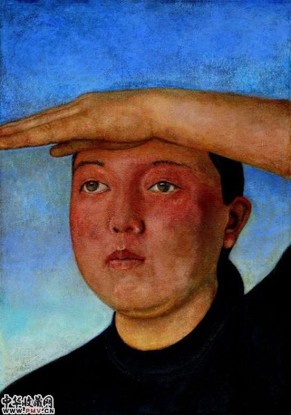 朝戈画作《远方》