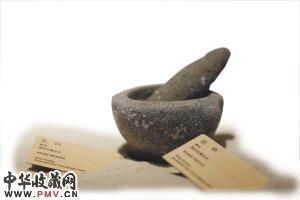 “华光礁Ⅰ号沉船特展”的出水展品石杵。