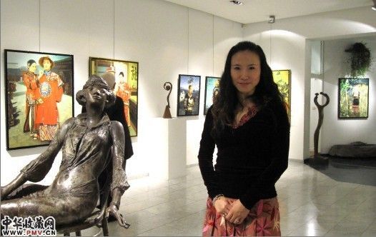 旅法著名油画家王俊英