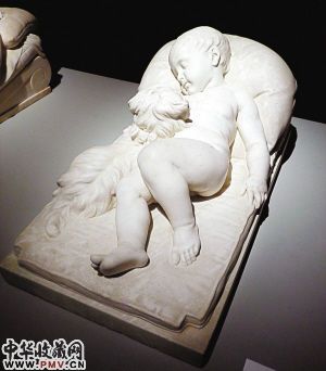 亨利・威克斯作品《沉睡的儿童》。