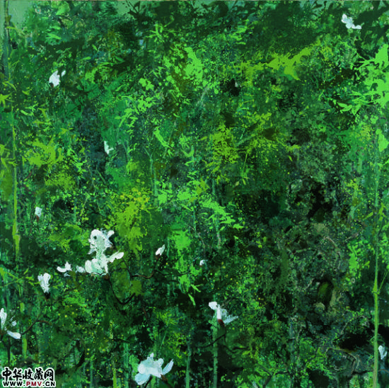 洪凌作品《凝碧》