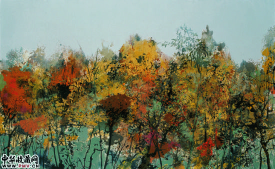 洪凌作品《秋影》