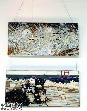 Lee Kyu-Hak(韩国)的作品偏重媒材实验。