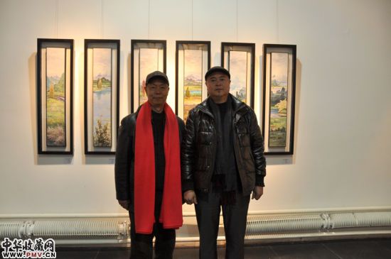 段道子与画家王文生先生