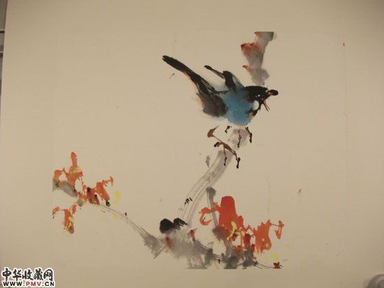 赵少昂课徒画稿作品