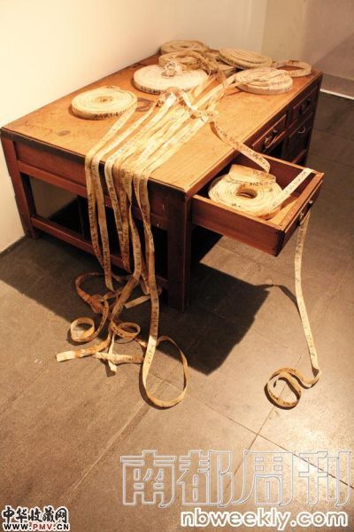 “装帧.书的进行式”展品之一：“接絮”。