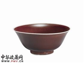 明 宝石红碗