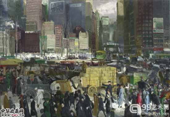 乔治・贝洛斯作品《纽约》(New York)