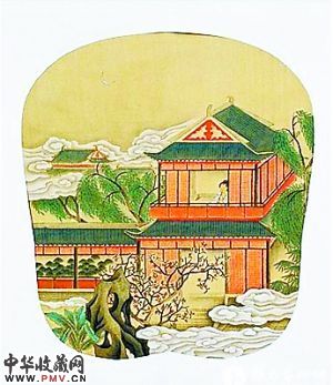 藏月扇面展诠释人文气息 收藏资讯