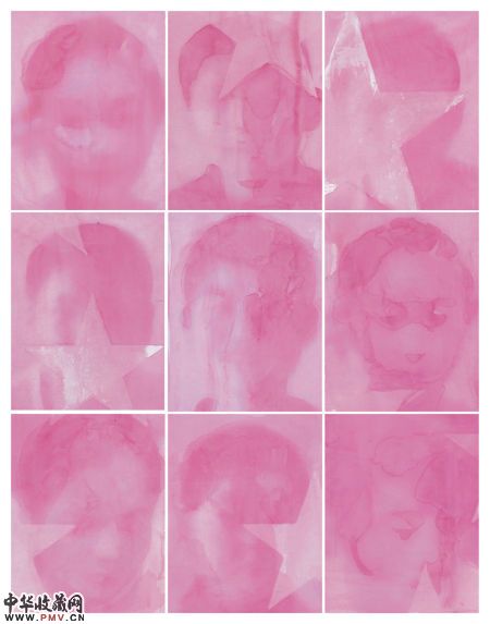 黄华三 少年系列之一 135x90cm 纸本水墨 2008