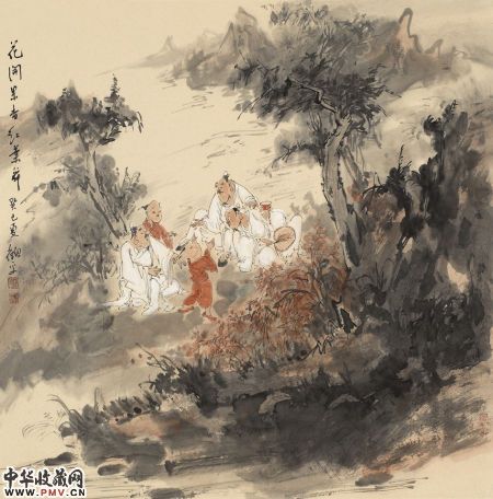 顾平作品 花开果香