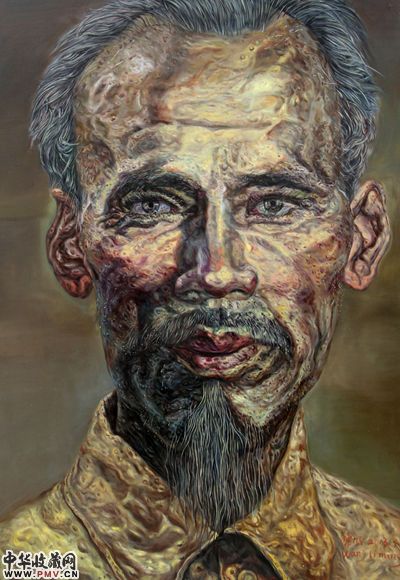 胡志明 2013年 140X200cm 布面油画