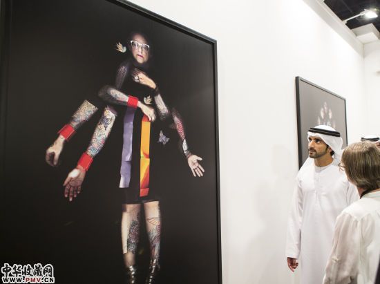 HH Sheikh Hamdan Bin Mohammed Bin R, Art Dubai 2014 Opening