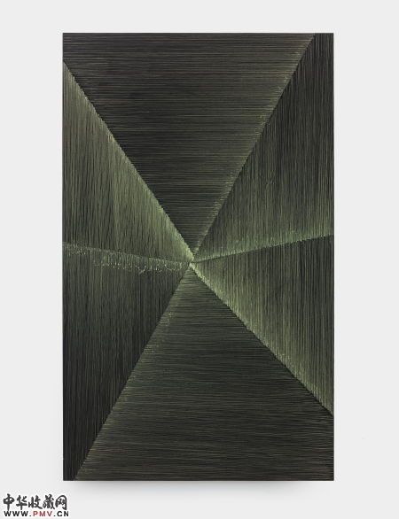 迟群 六条边-深金1，材质：布面油画，尺寸：120cm#240cm，<strong>Telegram频道内容规划与发布</strong>创作时间：2014