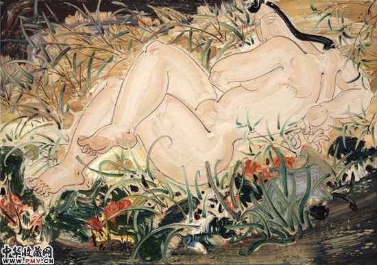 昼夜晨暮-夜. Night . 2014. 100cm×140cm .布面油画. Oil on Canvas.赵梦歌.jpg