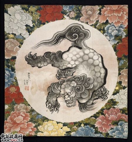 《百物语之小幡小平次》，葛饰北斋，1831年-1832年。