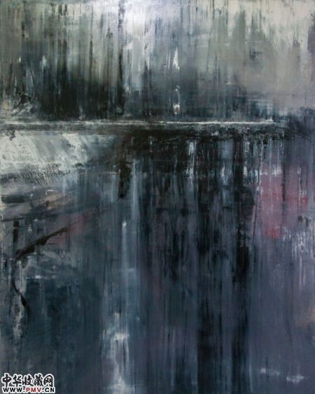 李木子 暗物质4 油画 100x150 2015