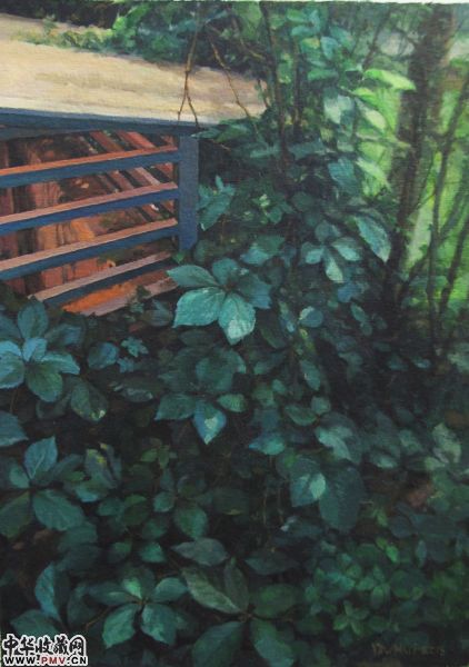 有一个地方只有你和我.二 2015 纸本丙烯 21×29cm