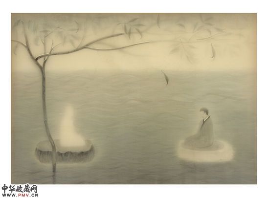 影?尘张春迎水墨个展开幕 收藏资讯