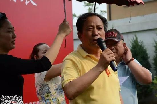 艺术家靳文艺发言