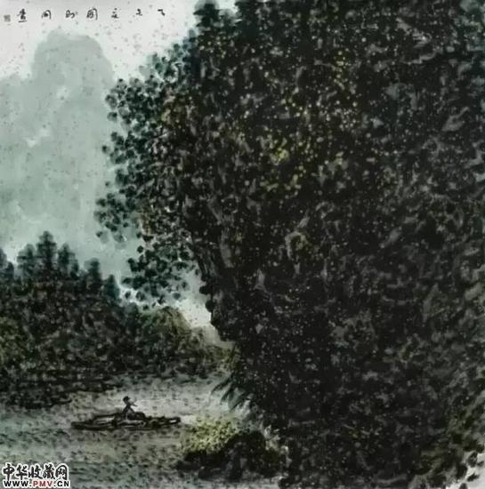 江南秀色系列22（68X68cm）