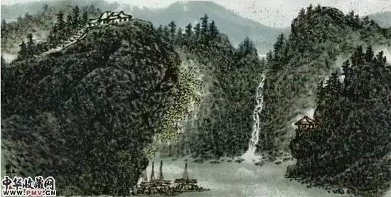 江南秀色系列5（68X136cm）