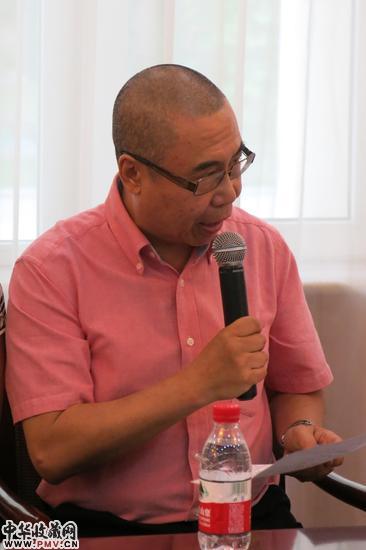 艺术家胡永凯发言