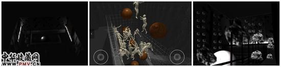 今日美术馆?未来馆 实体展\虚拟展\第三方(增进现实)三大空间效果图