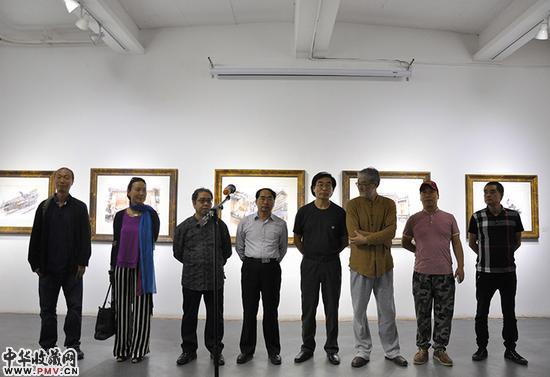 艺术家李民绘水彩抒乡愁 收藏资讯