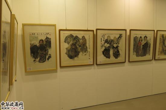 展览现场 张琪作品