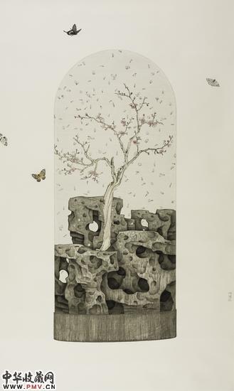 何曦 美好家园(一) 198×120 cm 2012